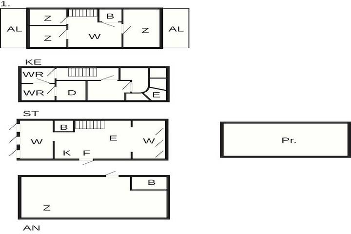 Ferienhaus für 12 Personen, mit Balkon und Terrasse sowie Garten und Pool in Skane - 2