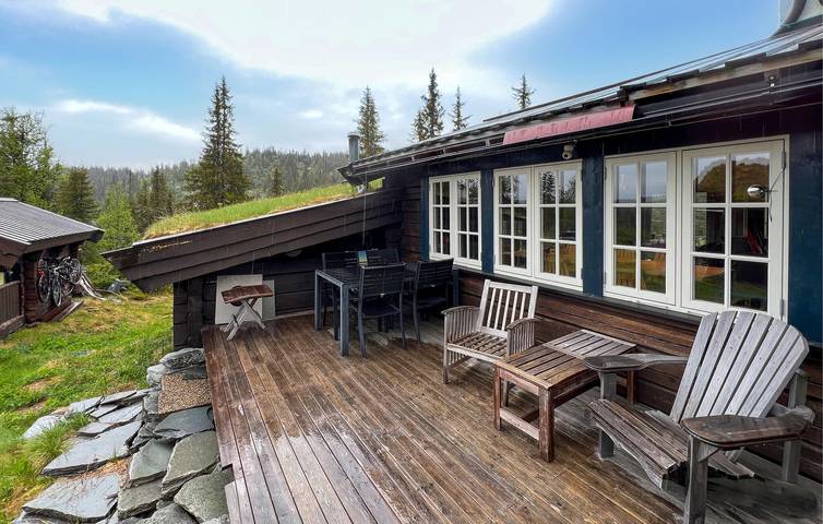 Ferienhaus für 8 Personen mit Garten in Nord-Aurdal