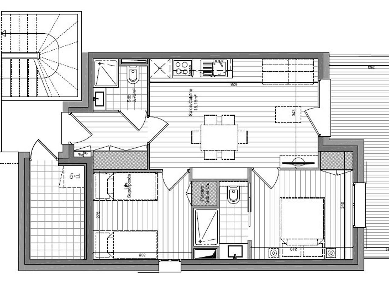 Appartement entier, Appartement neuf 6 pers Les Saisies, terrasse, parking in Les Saisies, Région d'Albertville