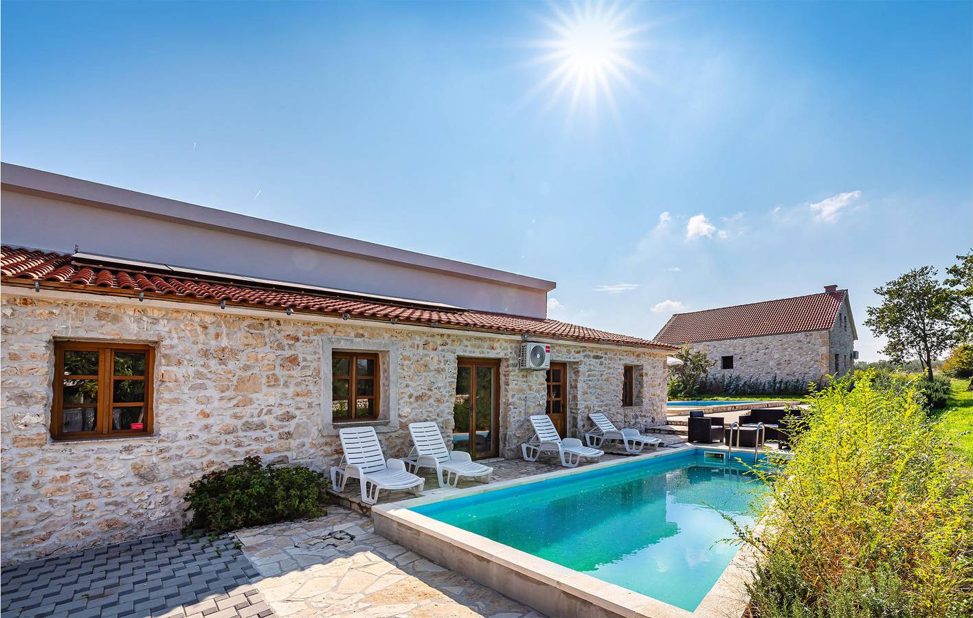 Ferienhaus für 4 Personen mit Terrasse in Grad Benkovac, Zadar