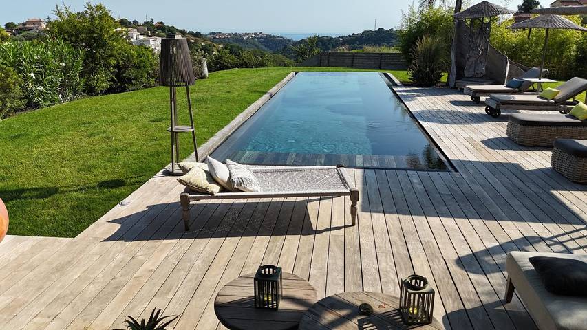 Villa pour 8 personnes, avec terrasse et jardin dans les Alpes maritimes - 4