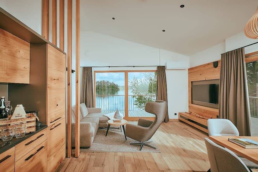 Ganze Wohnung, Strandchalet mit Whirlpool in Steinberg am See, Ostbayern