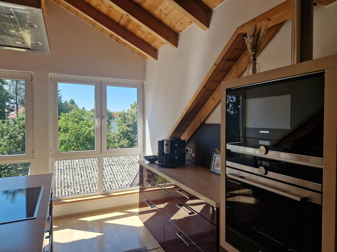 Ganze Ferienwohnung, ..über den Dächern von Forstlahm - Kulmbach, Wohnung im Chalet-Stil in Kulmbach, Oberes Maintal - Coburger Land