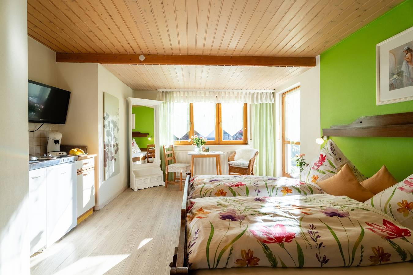 Ganze Wohnung, Ferienwohnung Alfreds Bastelstube mit Gemeinschaftsterrasse, Garten und Wlan in Oberharmersbach, Mittlerer Schwarzwald