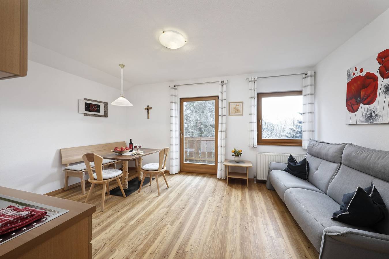Ganze Wohnung, Ferienwohnung "Langeshof - Löwenzahn" mit Bergblick, Garten und Wlan in Kuens, Passeiertal