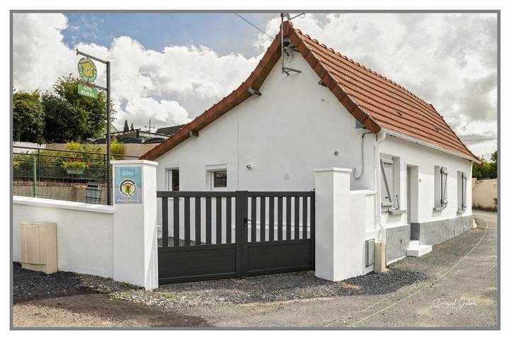 Location de vacances pour 2 personnes, avec vue et jardin à Bouvaincourt-sur-Bresle