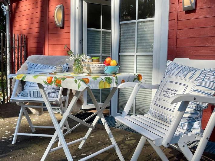 Ferienwohnung für 2 Personen, mit Garten und Terrasse auf Rügen