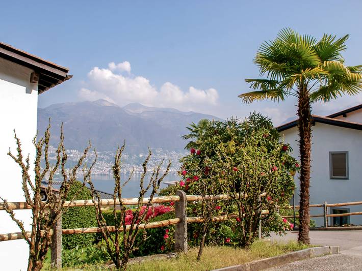 Ferienwohnung für 3 Personen, mit Garten und Seeblick sowie Balkon am Lago Maggiore (Schweiz) - 4