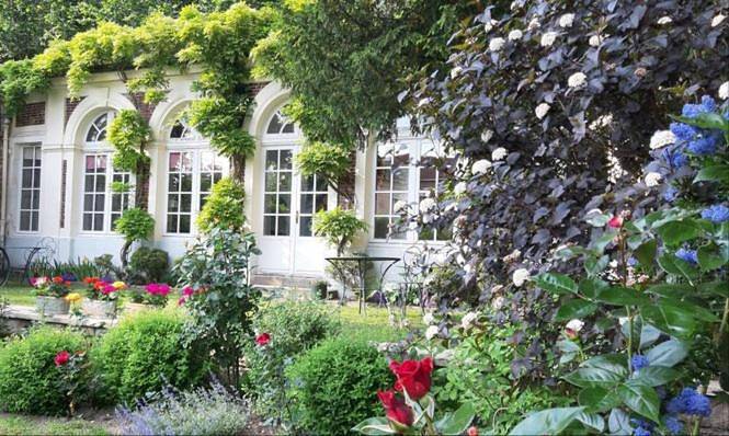 L'orangerie White Palacio in Versailles, Yvelines