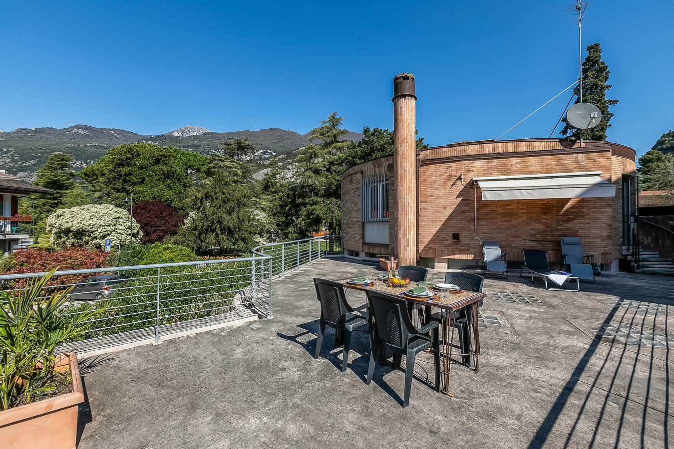 Ganze Wohnung, The Arco Round House in Arco, Gardasee-Berge