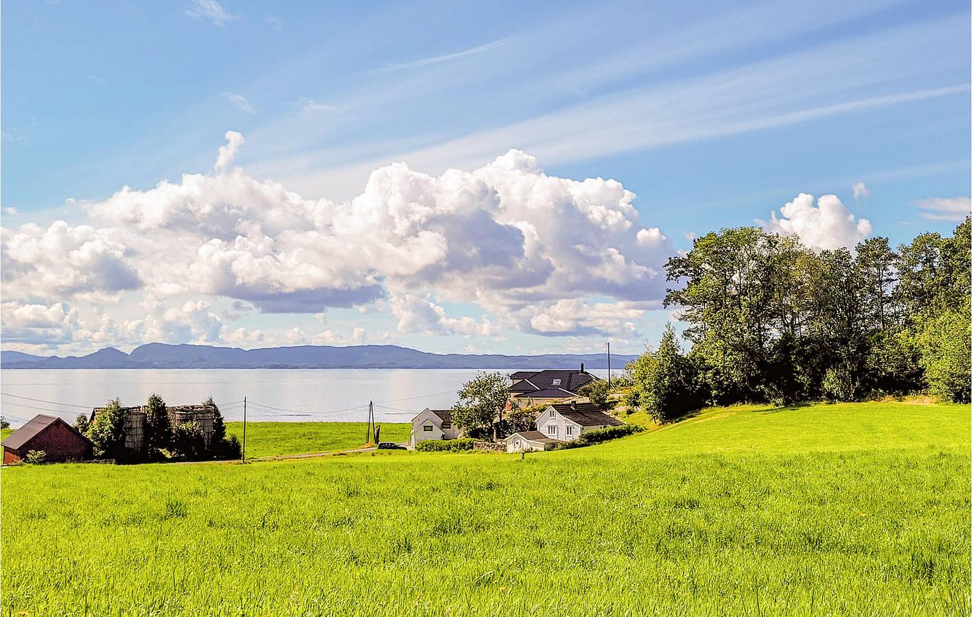 Ferienhaus für 6 Personen mit Terrasse in Fusa