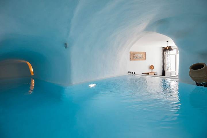 Location de vacances pour 4 personnes, avec vue sur l’océan et terrasse à Megalochori - 2