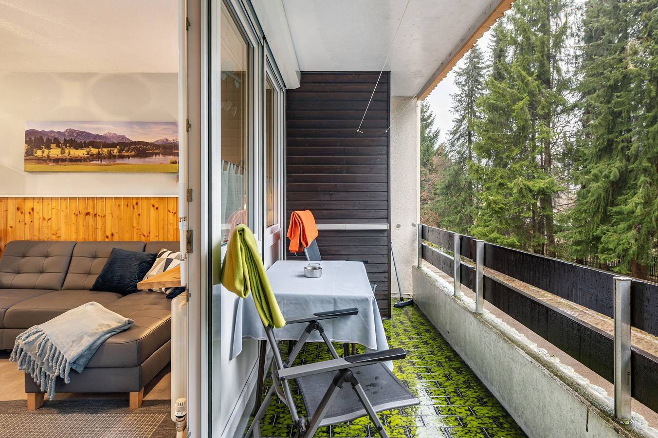 Ganzes Studio, Einzimmerapartment 'Ferienwohnung mit Charme I' mit privater Terrasse, Balkon und Wlan in Todtmoos, Südschwarzwald