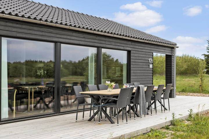 Ferienhaus für 8 Personen, mit Terrasse in Aalbæk