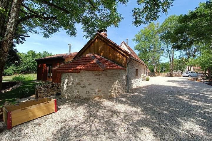 Maison de vacances pour 7 personnes, avec sauna et jardin