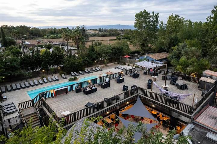 Mobil home pour 8 personnes, avec terrasse, animaux acceptés à Fréjus - 4