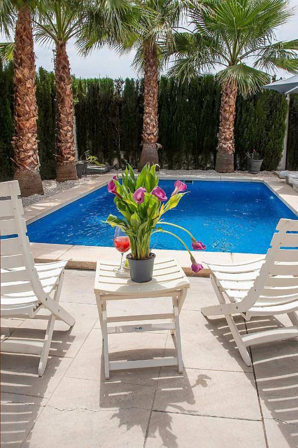 Casa rural para 6 personas, con terraza además de piscina y jardín en Polop de la Marina - 3