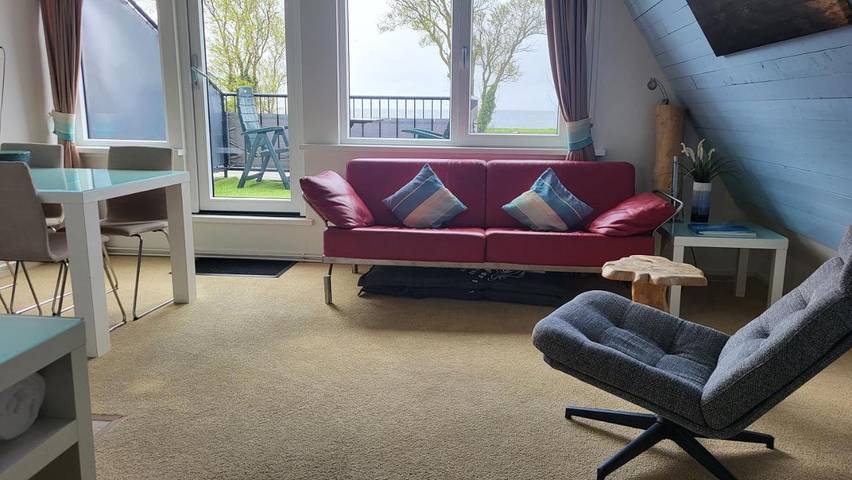 Ferienwohnung für 4 Personen, mit Balkon und Terrasse sowie Seeblick und Ausblick in Stavoren - 3