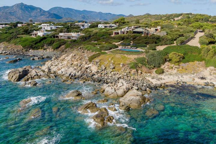 Villa pour 6 personnes, avec piscine et balcon/terrasse à Villasimius