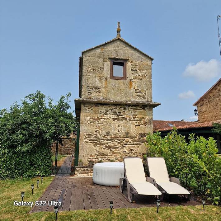 Alquiler vacacional para 2 personas, con jardín y vistas en Galicia