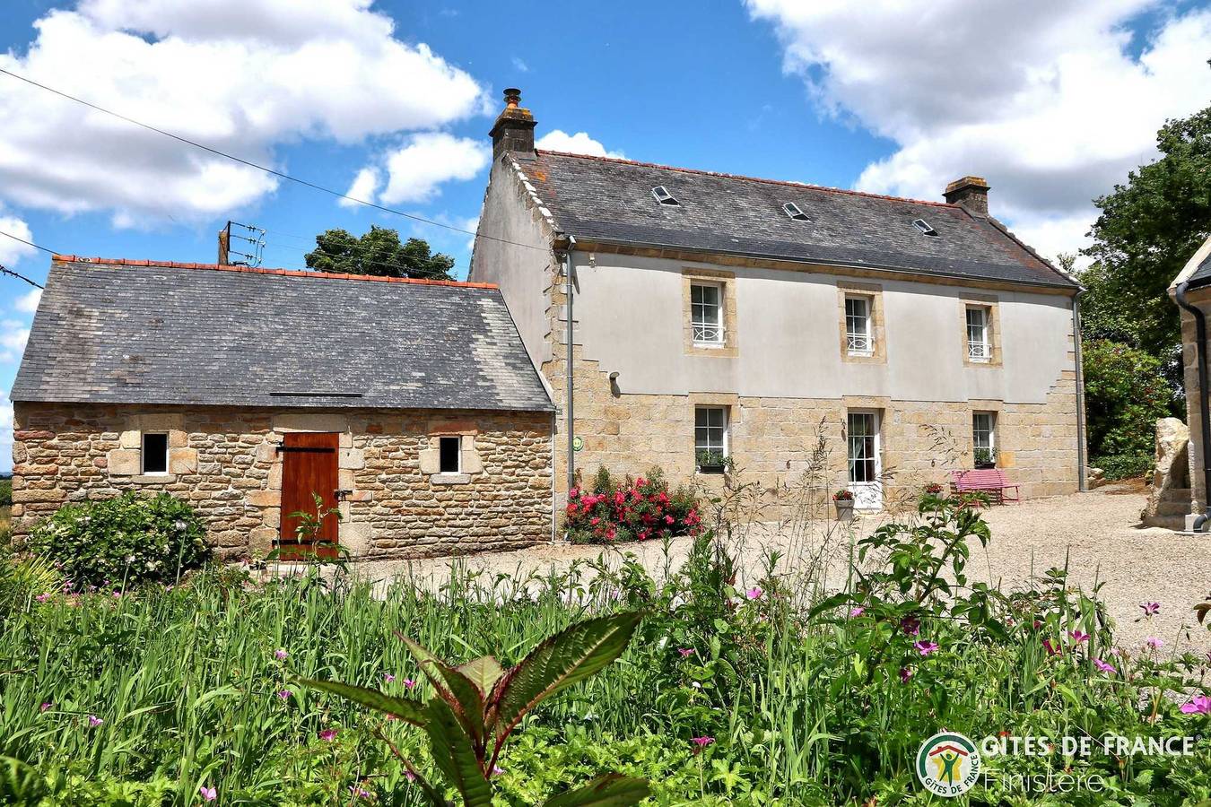 Casa de huéspedes para 6 personas con terraza in Locronan, Iroise