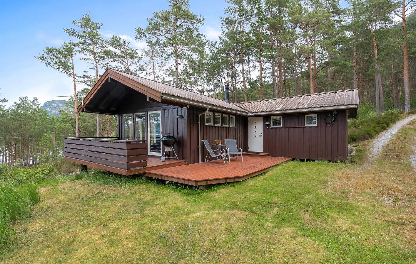 Ferienhaus für 5 Personen mit Terrasse in Strand (Rogaland)