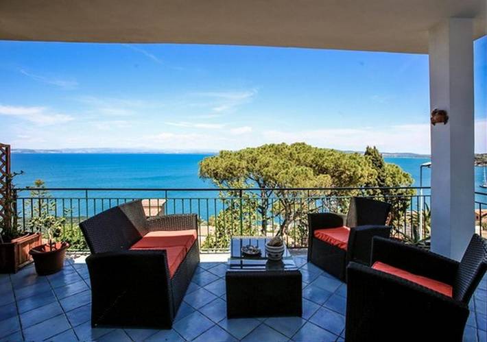 Ferienwohnung für 4 Personen, mit Ausblick und Balkon in Porto Santo Stefano - 3