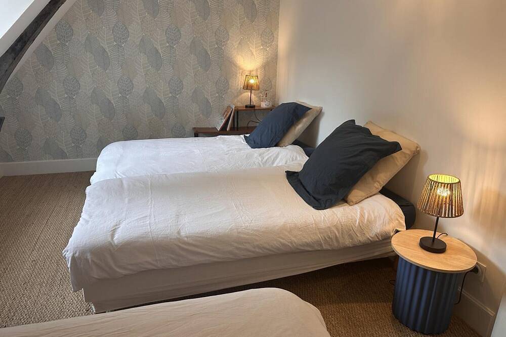 Entire apartment, Historic Duplex Apartment in the Heart of Moulins - Modern Comfort and Character in Moulins, Allier