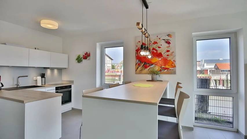 Ferienhaus mit Meerblick für 6 Personen, mit Sauna und Balkon in Cuxhaven (Stadt) - 4