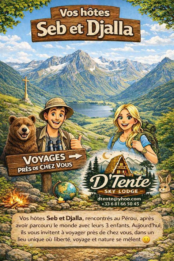 Gîte pour 3 personnes, avec jardin ainsi que sauna et vue à Massat - 3