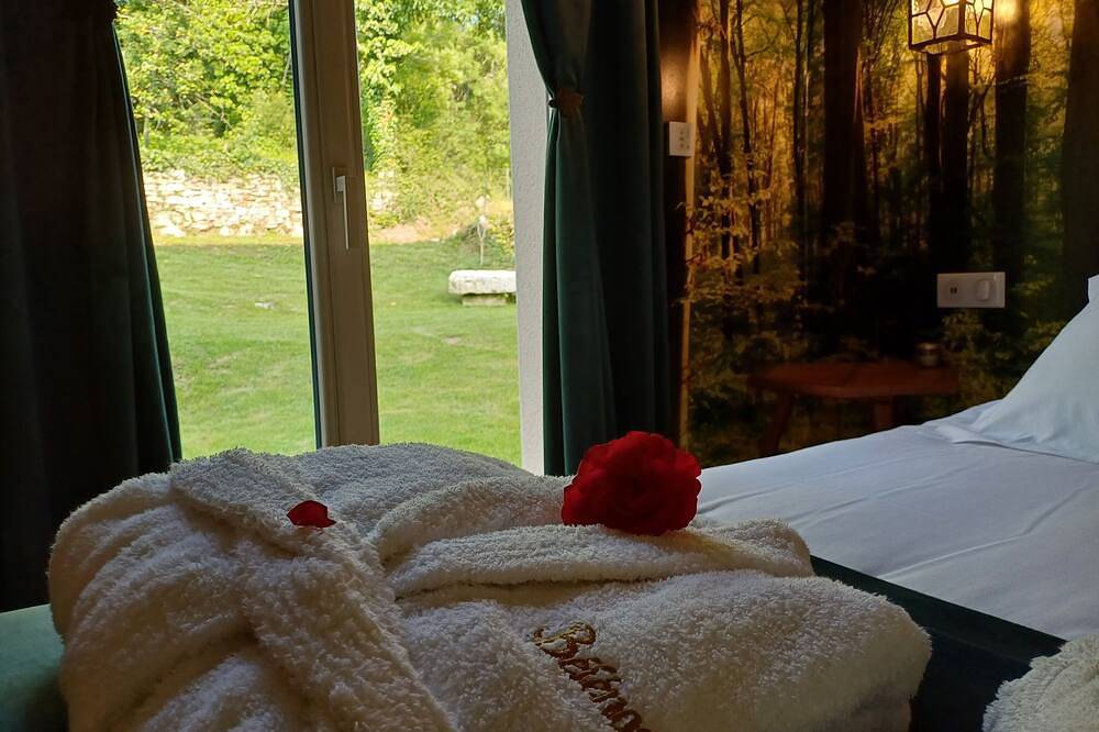 Location Nature avec Spa / Piscine intérieure / Sauna in Bligny-sur-Ouche, Région de Beaune