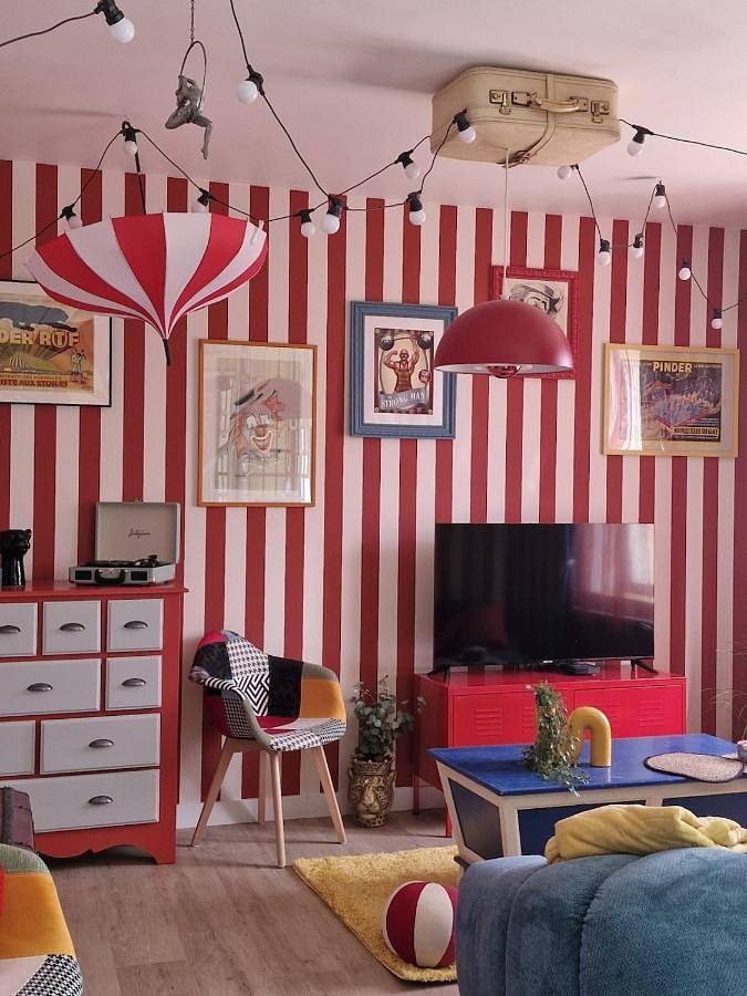 Maison de vacances pour 6 personnes, avec Terrasse et Jardin