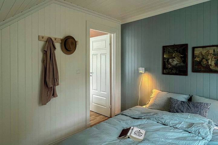 Ferienhaus am Telemarkkanal mit Privatstrand in Tokke