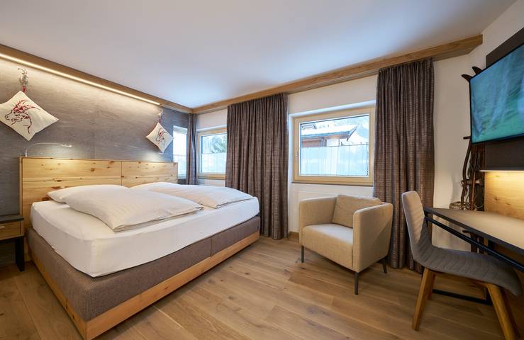 Geheel vakantieappartement, Vakantieappartement voor 4 personen met sauna in Samnaun-Dorf, Samnaun