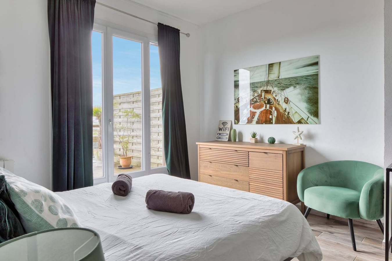 Ganze Wohnung, Ferienwohnung für 4 Personen mit Terrasse in Dieppe, Dieppe und Umgebung