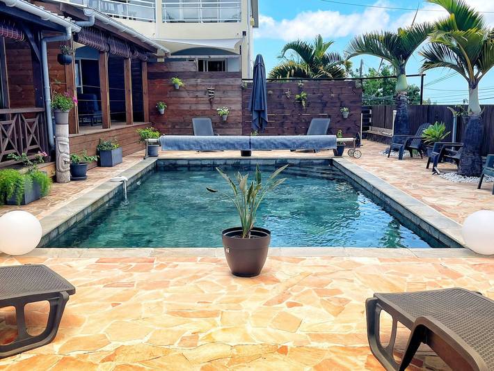 Apartamento entero, Alojamiento con piscina compartida - 4 pers. in Trois Mares, Le Tampon