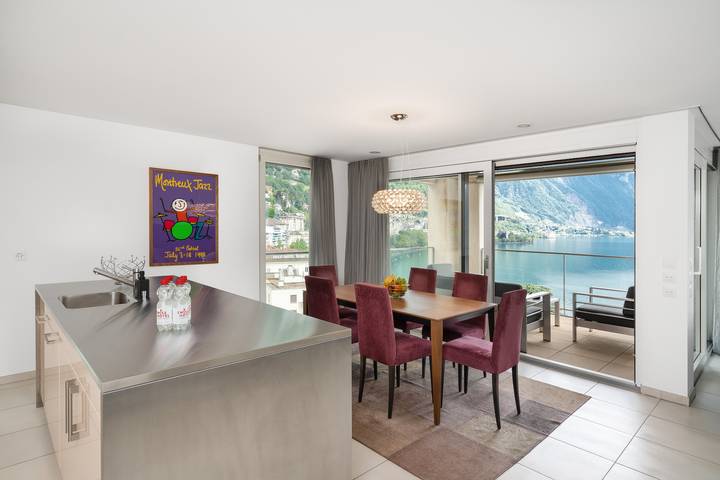 Ferienwohnung für 6 Personen, mit Terrasse in Montreux - 4