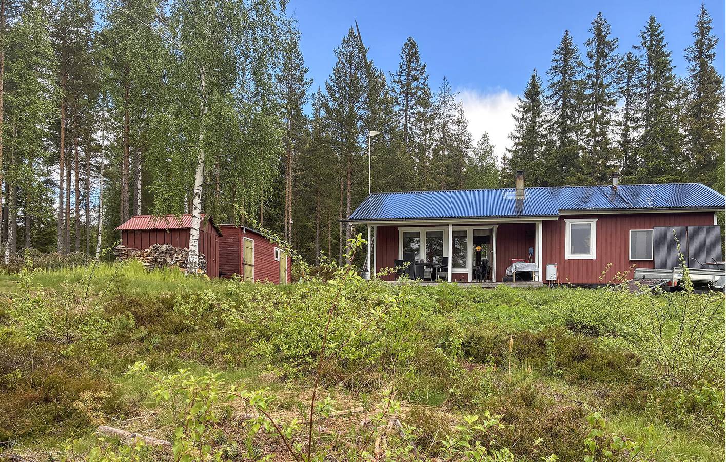 Ferienhaus für 4 Personen mit Sauna in Hälsingland