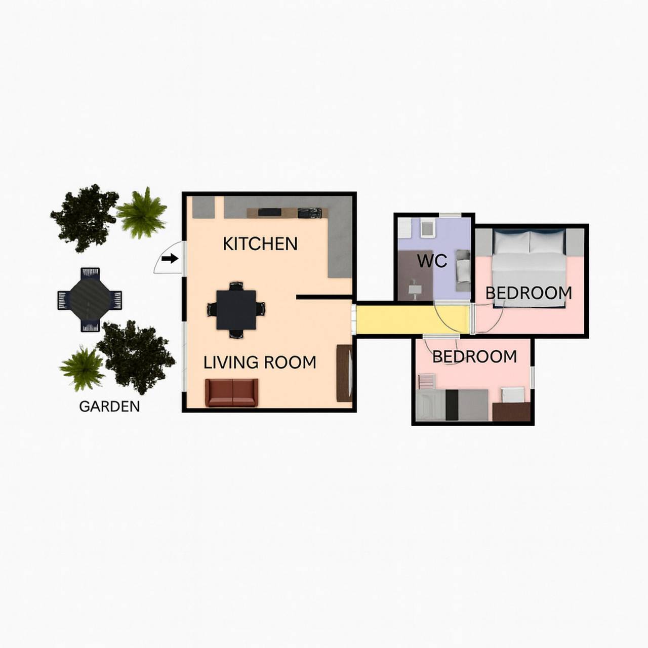 Appartement entier, Perla Costa Conero in Riviera del Conero