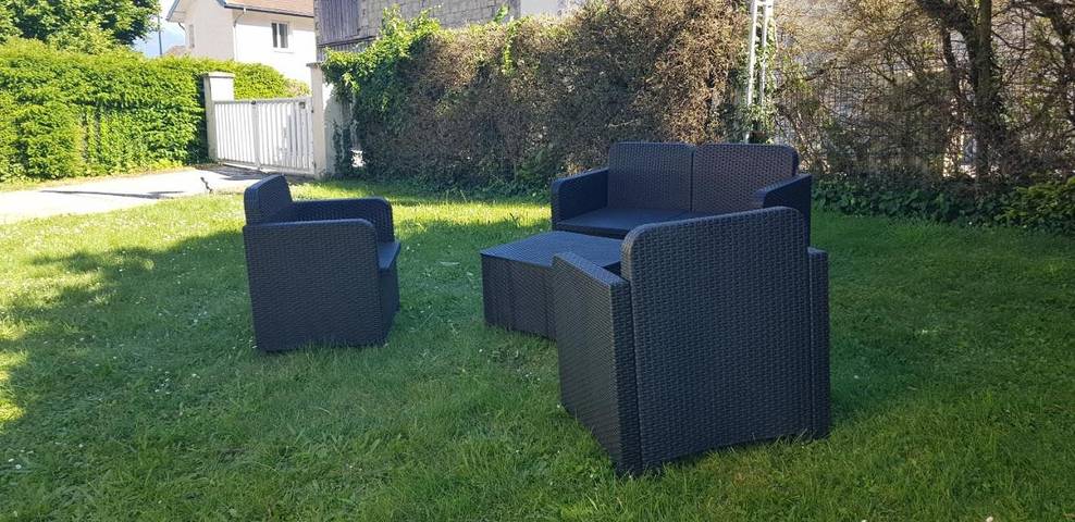 Location de vacances pour 5 personnes, avec jardin ainsi que terrasse et vue à Chapareillan - 4