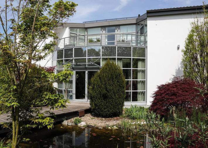 Ferienwohnung für 6 Personen, mit Terrasse und Garten sowie Ausblick