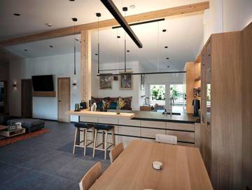 Hütte für 8 Personen, mit Balkon und Ausblick sowie Sauna, kinderfreundlich in Berchtesgaden