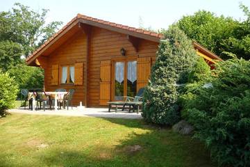 Chalet für 4 Personen, mit Garten, mit Haustier in Grand Est