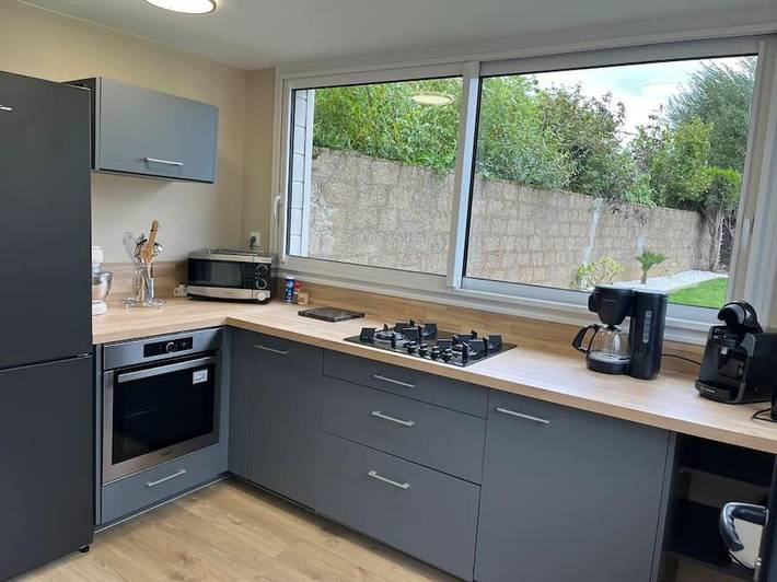 Maison de vacances pour 4 personnes, avec jardin