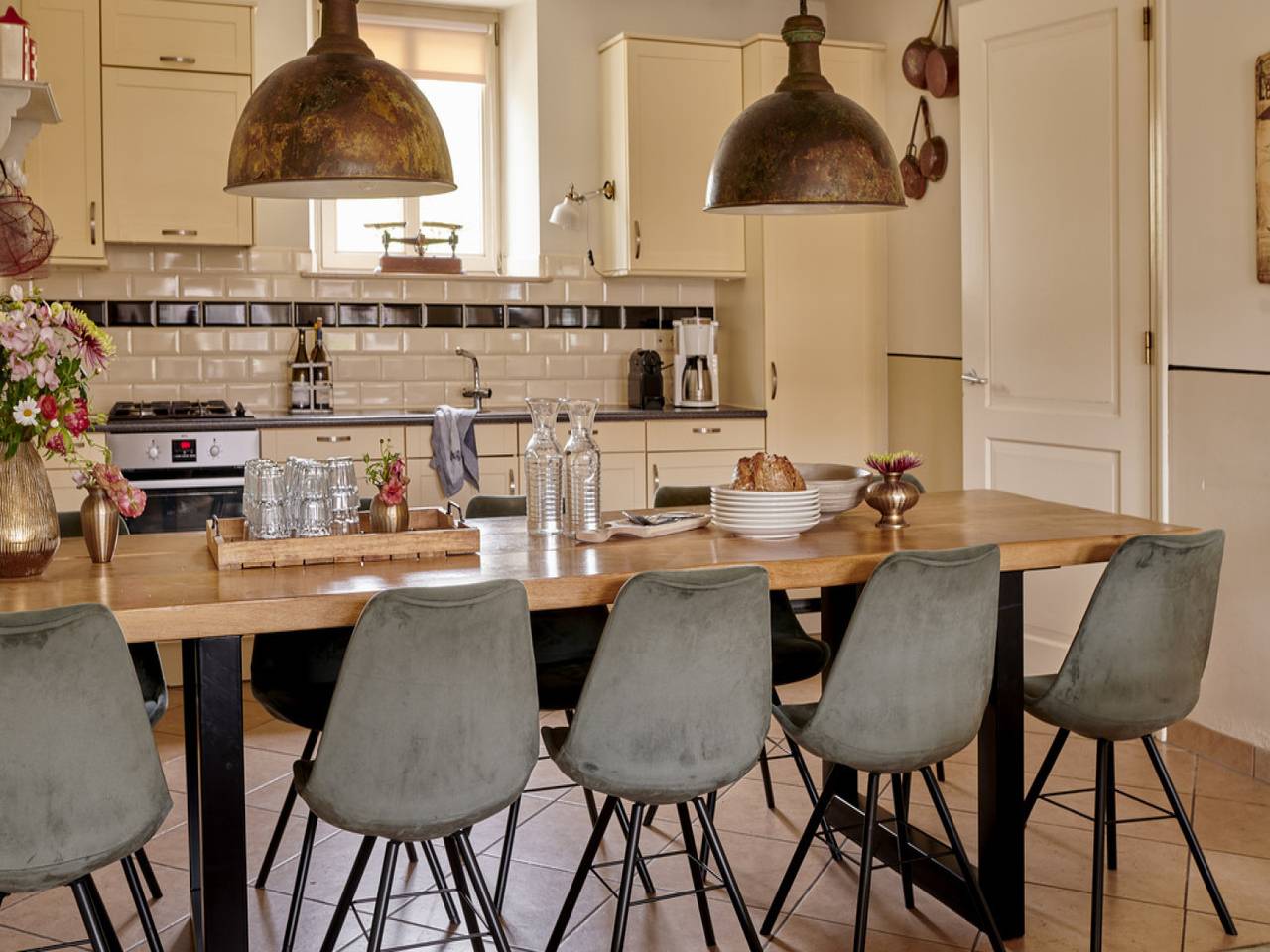 Ländliche Doppelhaushälfte für 10 Personen mit Bettkasten in Limburg in Baarlo, Limburg (Niederlande)