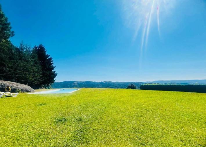 Casa de férias para 7 pessoas, com vista e jardim e ainda piscina, com animais de estimação em Baião