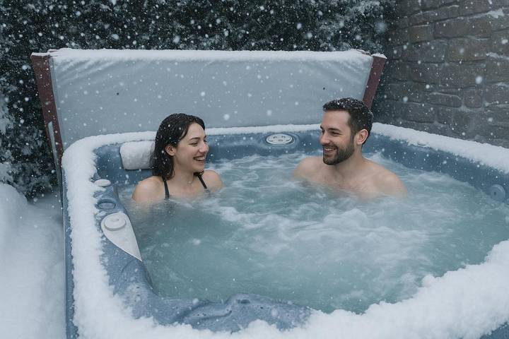 Maison de vacances pour 8 personnes, avec jardin et terrasse ainsi que sauna et jacuzzi, animaux acceptés dans Ovifat