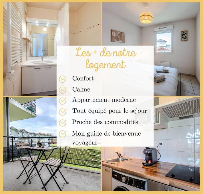 Gîte pour 4 personnes, avec balcon à Nangy - 2