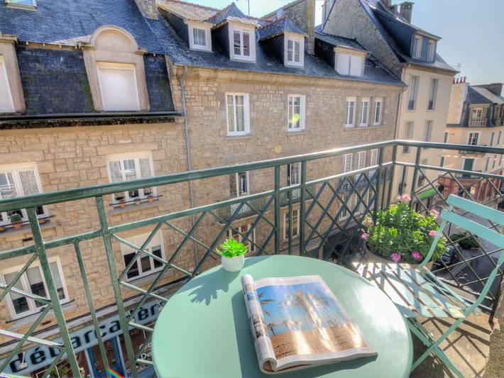 Vakantiewoning voor 5 personen, met balkon in Dinard