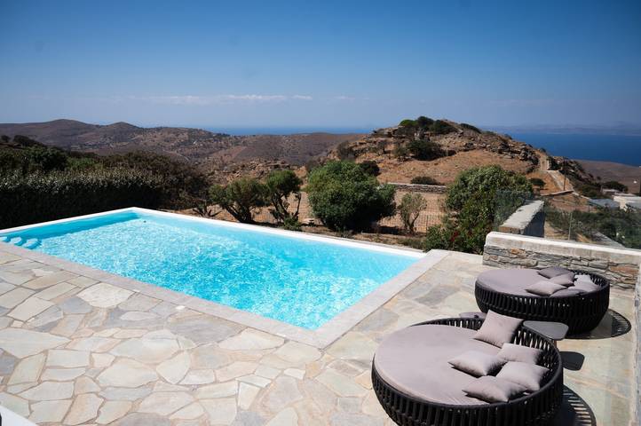 Villa pour 15 personnes, avec piscine et terrasse dans Kea - 2